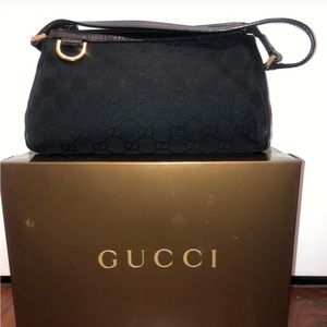 Gucci D Ring Abbey Monogram Pochette
